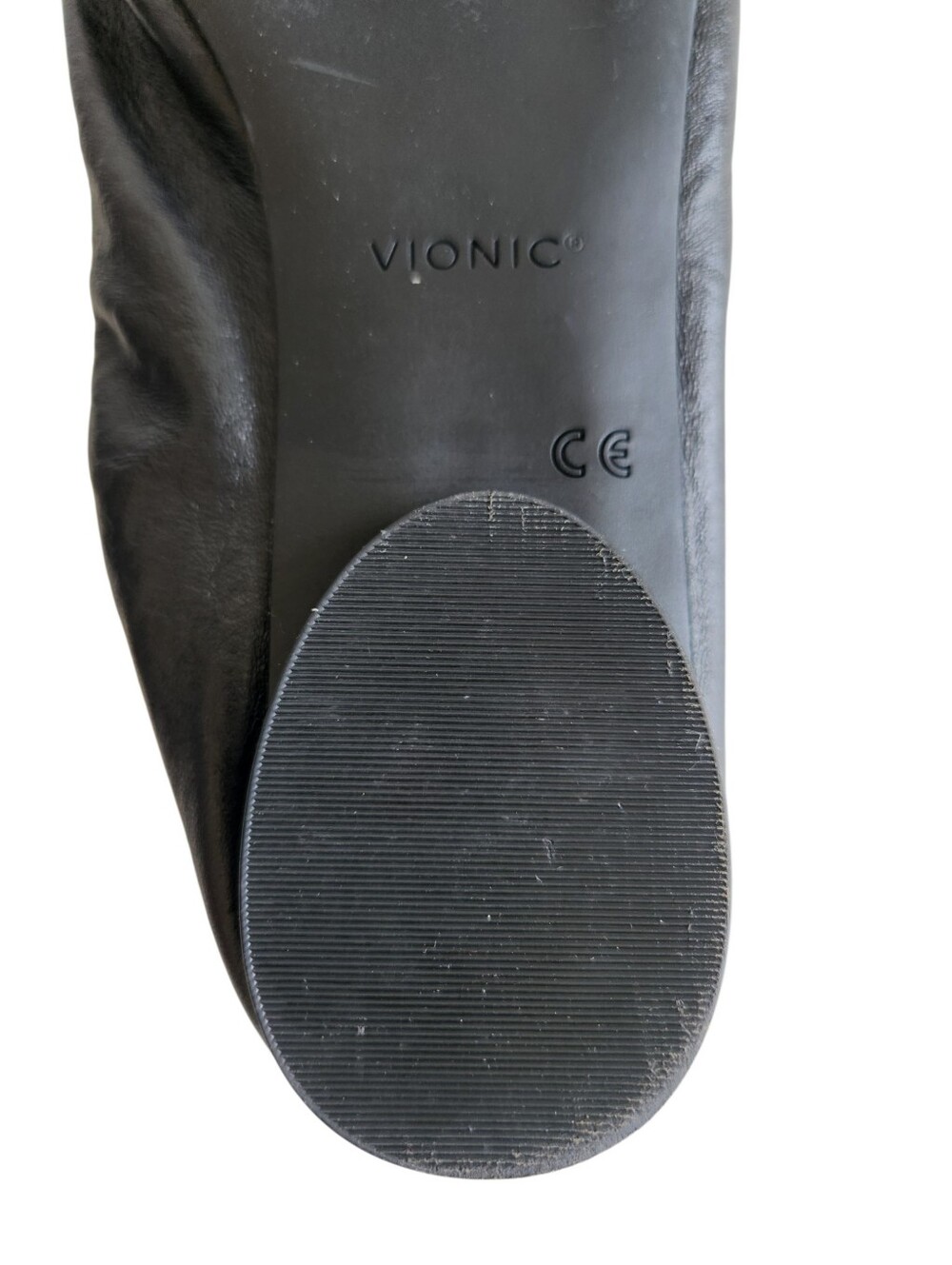 Vionic Alexa Black Nappa Soft Leather Ballet Flats Women's Size 11 - Picture 14 of 14